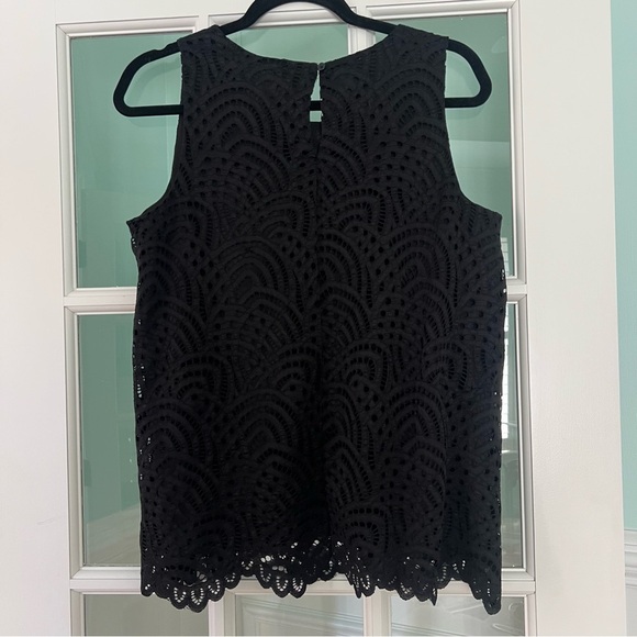 Worthington Women’s Lace Sleeveless Top | M - Picture 2 of 5